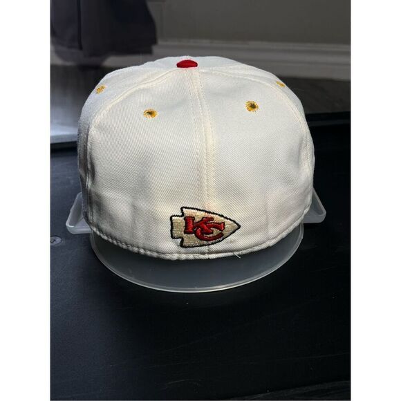 Vintage 90s Kansas City Chiefs NFL Double Logo Cap - Picture 3 of 5